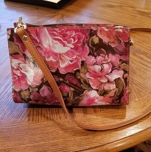 Valentina genuine Italian leather crossbody purse